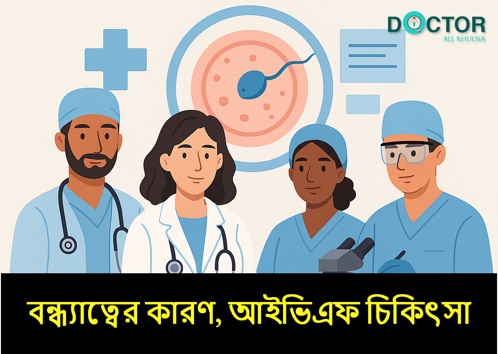 ডাঃ লুভনা ইয়াসমিন - খুলনার বন্ধ্যাত্ব ও আইভিএফ বিশেষজ্ঞ" "বন্ধ্যাত্ব চিকিৎসা - আইভিএফ, PCOS এবং ফার্টিলিটি সমাধান