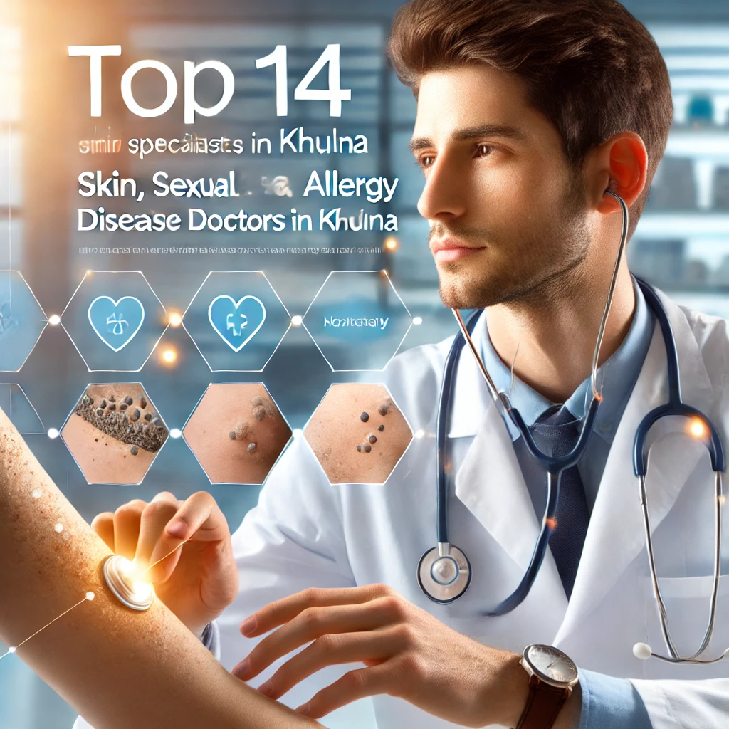 Top 14 Skin, Sexual, and Allergy Disease Specialists in Khulna – Expert Doctors and Their Clinics